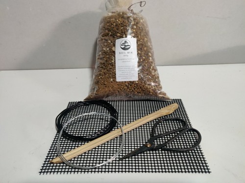Bonsai repot kit soil mix - bonsai,