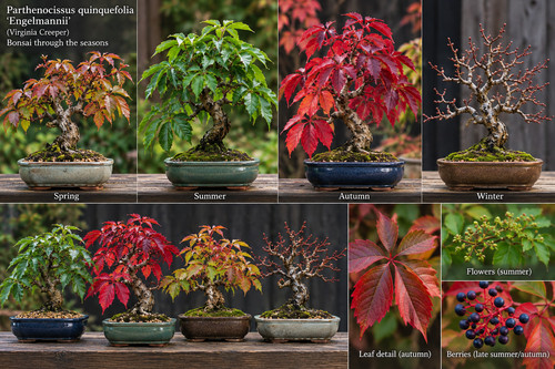 Virginia creeper bonsai - virginia,